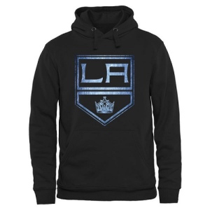 Men's Los Angeles Kings Rinkside Pond Hockey Pullover Hoodie - - Black