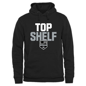 Men's Los Angeles Kings Top Shelf Pullover Hoodie - - Black