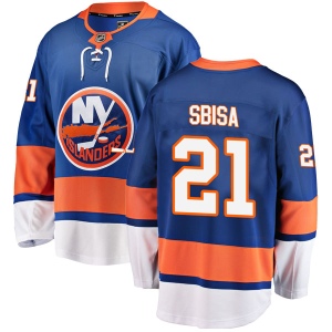 Men's Luca Sbisa New York Islanders Breakaway Home Jersey - Blue