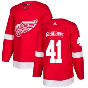 Men's Luke Glendening Detroit Red Wings Authentic Jersey - Red