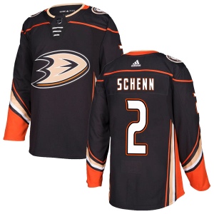 Men's Luke Schenn Anaheim Ducks Authentic Home Jersey - Black