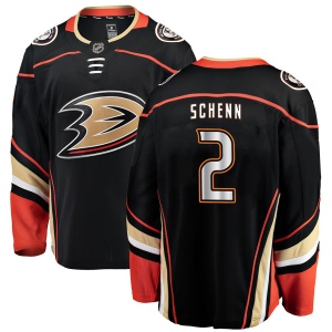 Men's Luke Schenn Anaheim Ducks Breakaway Home Jersey - Black