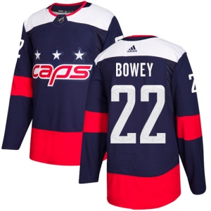 Men's Madison Bowey Washington Capitals Authentic 2018 Stadium Series Jersey - Navy Blue