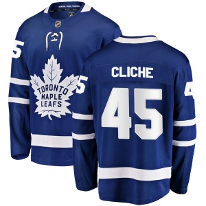 Men's Marc-Andre Cliche Toronto Maple Leafs Breakaway Home Jersey - Blue