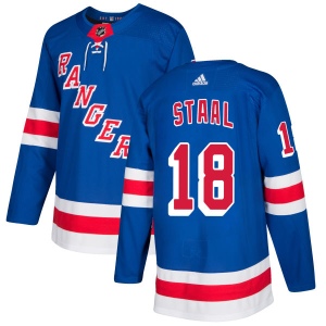 Men's Marc Staal New York Rangers Authentic Jersey - Royal