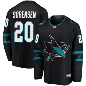 Men's Marcus Sorensen San Jose Sharks Breakaway Alternate Jersey - Black