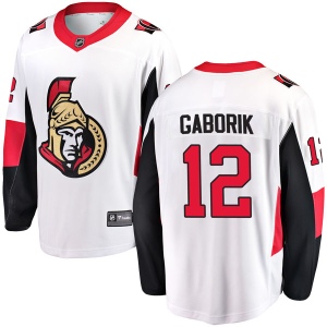 Men's Marian Gaborik Ottawa Senators Breakaway Away Jersey - White