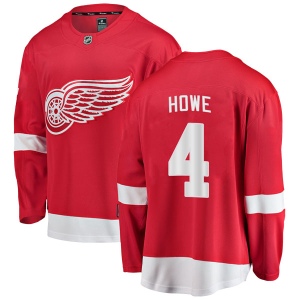 Men's Mark Howe Detroit Red Wings Breakaway Home Jersey - Red