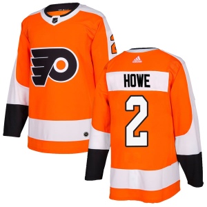 Men's Mark Howe Philadelphia Flyers Authentic Home Jersey - Orange