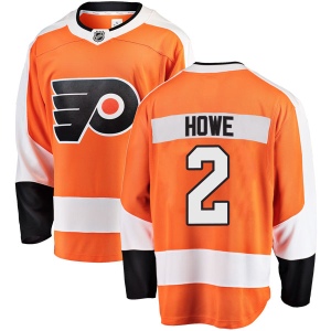 Men's Mark Howe Philadelphia Flyers Breakaway Home Jersey - Orange