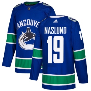 Men's Markus Naslund Vancouver Canucks Authentic Jersey - Blue