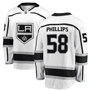 Men's Markus Phillips Los Angeles Kings Breakaway Away Jersey - White