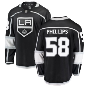 Men's Markus Phillips Los Angeles Kings Breakaway Home Jersey - Black