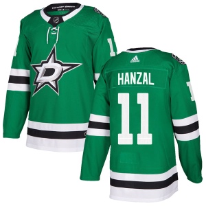 Men's Martin Hanzal Dallas Stars Authentic Home Jersey - Green