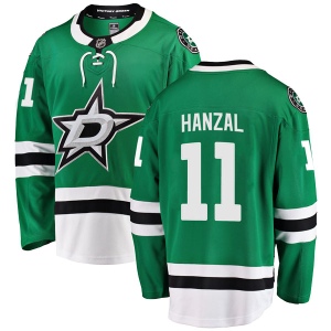 Men's Martin Hanzal Dallas Stars Breakaway Home Jersey - Green