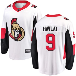 Men's Martin Havlat Ottawa Senators Breakaway Away Jersey - White