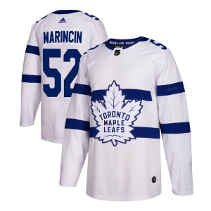 Men's Martin Marincin Toronto Maple Leafs Authentic 2018 Stadium Series Jersey - White