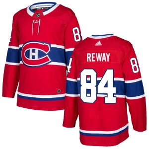 Men's Martin Reway Montreal Canadiens Authentic Home Jersey - Red