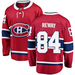 Men's Martin Reway Montreal Canadiens Breakaway Home Jersey - Red