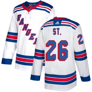 Men's Martin St. Louis New York Rangers Authentic Jersey - White