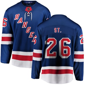 Men's Martin St. Louis New York Rangers Home Breakaway Jersey - Blue