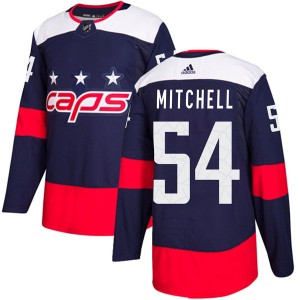 Men's Mason Mitchell Washington Capitals Authentic 2018 Stadium Series Jersey - Navy Blue