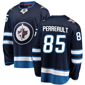 Men's Mathieu Perreault Winnipeg Jets Breakaway Home Jersey - Blue