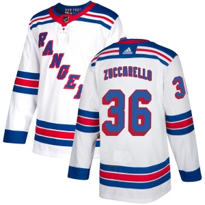 Men's Mats Zuccarello New York Rangers Authentic Jersey - White