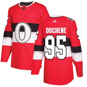 Men's Matt Duchene Ottawa Senators Authentic 2017 100 Classic Jersey - Red