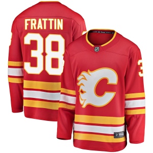 Men's Matt Frattin Calgary Flames Breakaway Alternate Jersey - Red