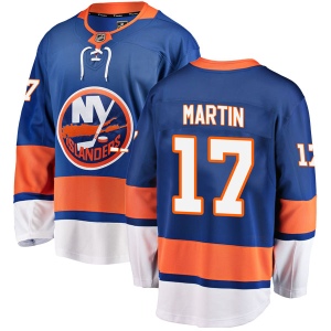 Men's Matt Martin New York Islanders Breakaway Home Jersey - Blue