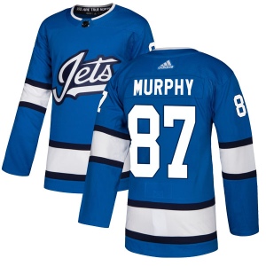 Men's Matt Murphy Winnipeg Jets Authentic Alternate Jersey - Blue