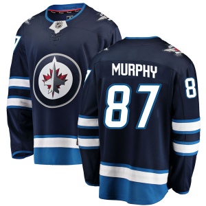 Men's Matt Murphy Winnipeg Jets Breakaway Home Jersey - Blue