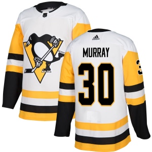 Men's Matt Murray Pittsburgh Penguins Authentic Jersey - White