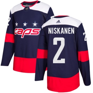 Men's Matt Niskanen Washington Capitals Authentic 2018 Stadium Series Jersey - Navy Blue