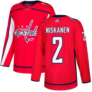 Men's Matt Niskanen Washington Capitals Authentic Jersey - Red