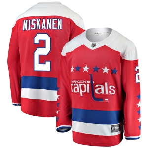 Men's Matt Niskanen Washington Capitals Breakaway Alternate Jersey - Red