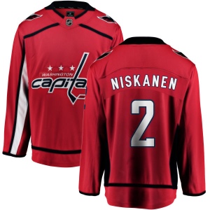 Men's Matt Niskanen Washington Capitals Home Breakaway Jersey - Red