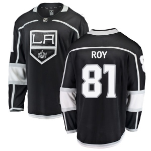 Men's Matt Roy Los Angeles Kings Breakaway Home Jersey - Black