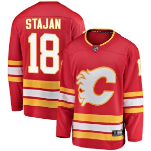 Men's Matt Stajan Calgary Flames Breakaway Alternate Jersey - Red