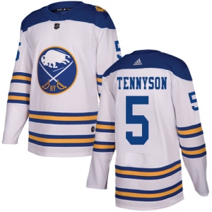 Men's Matt Tennyson Buffalo Sabres Authentic 2018 Winter Classic Jersey - White