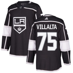 Men's Matt Villalta Los Angeles Kings Authentic Home Jersey - Black