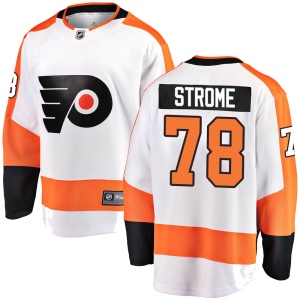 Men's Matthew Strome Philadelphia Flyers Breakaway Away Jersey - White