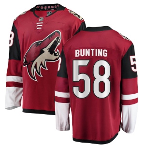 Men's Michael Bunting Arizona Coyotes Authentic Home Jersey - Red