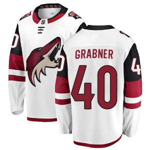 Men's Michael Grabner Arizona Coyotes Breakaway Away Jersey - White