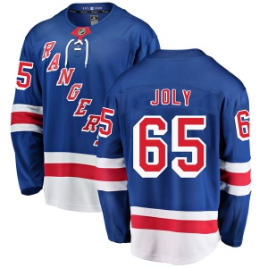 Men's Michael Joly New York Rangers Breakaway Home Jersey - Blue