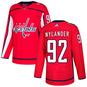 Men's Michael Nylander Washington Capitals Authentic Home Jersey - Red