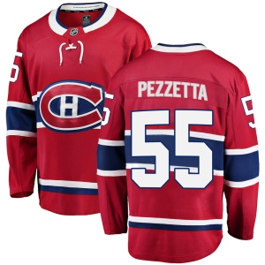 Men's Michael Pezzetta Montreal Canadiens Breakaway Home Jersey - Red