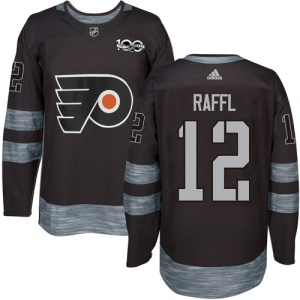 Men's Michael Raffl Philadelphia Flyers Authentic 1917-2017 100th Anniversary Jersey - Black