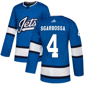 Men's Michael Sgarbossa Winnipeg Jets Authentic Alternate Jersey - Blue